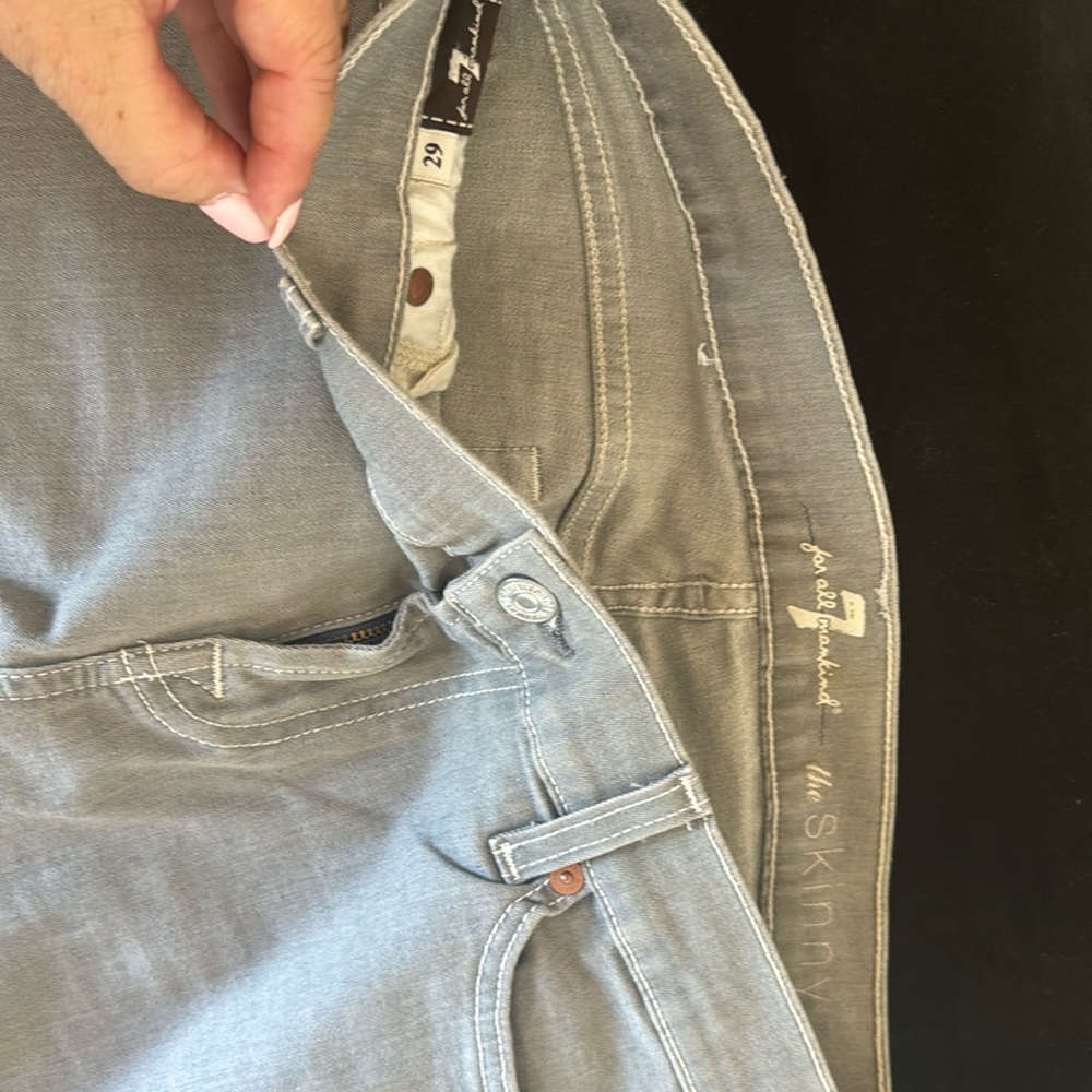 Seven for all mankind skinny jeans -29 New w/o tags
